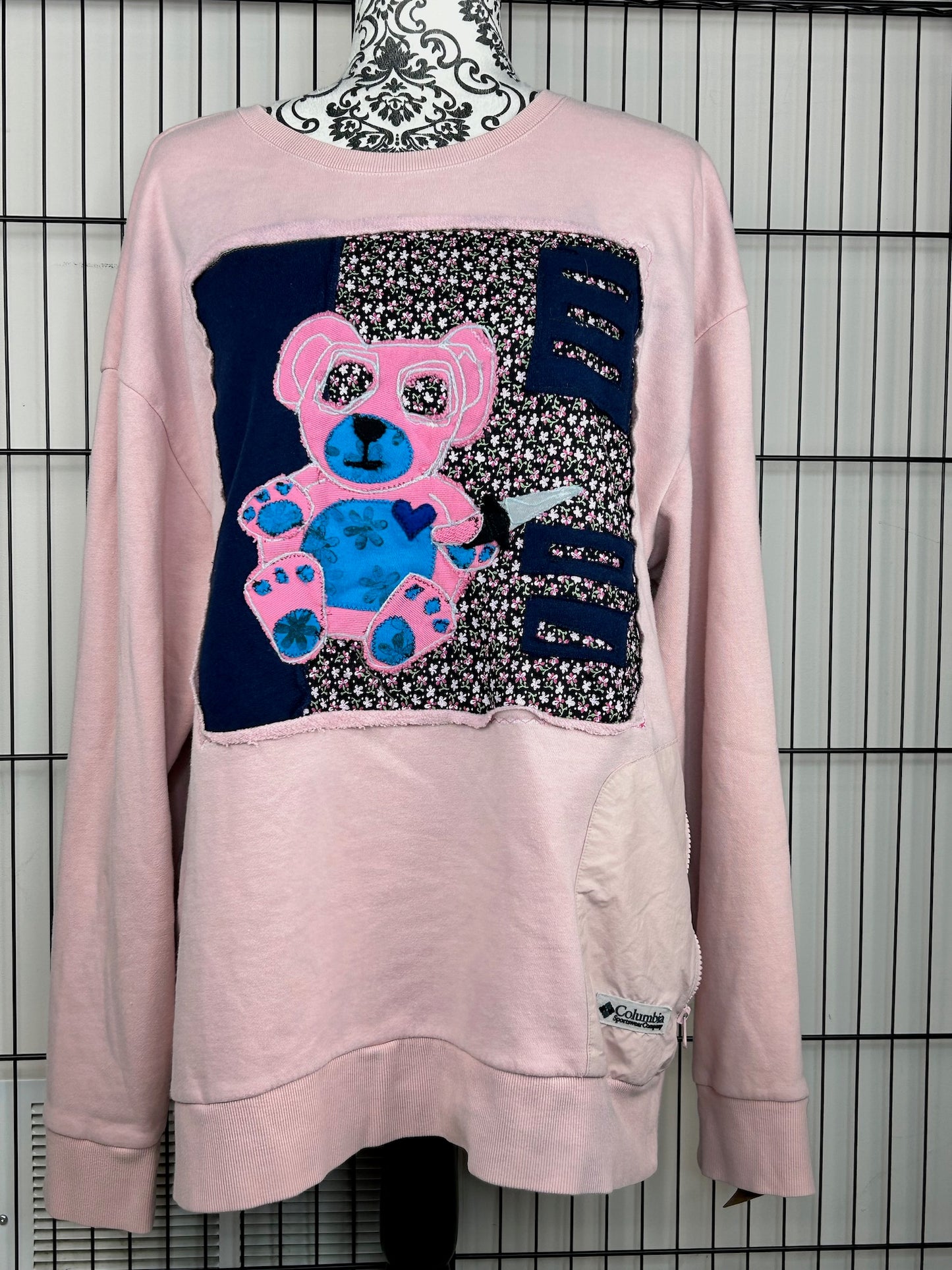 UPCYCLED KILLBEAR HOODIE - SIZE XL