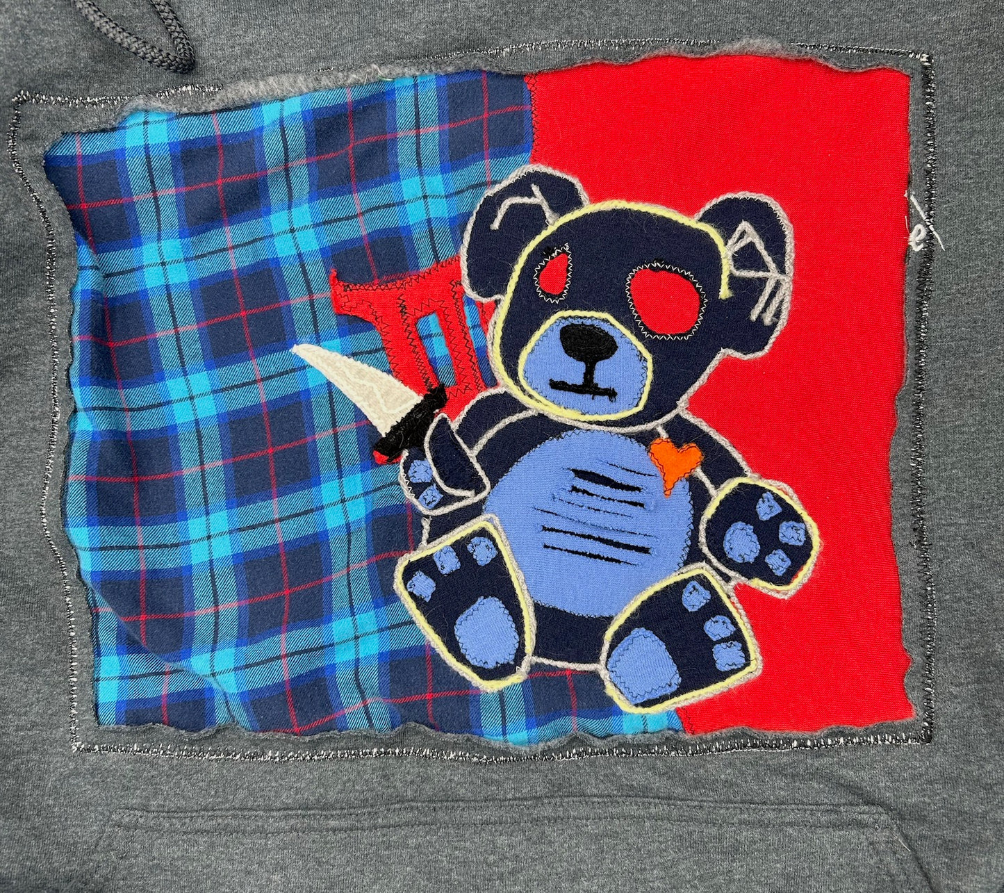 UPCYCLED KILLBEAR HOODIE - SIZE 2XL