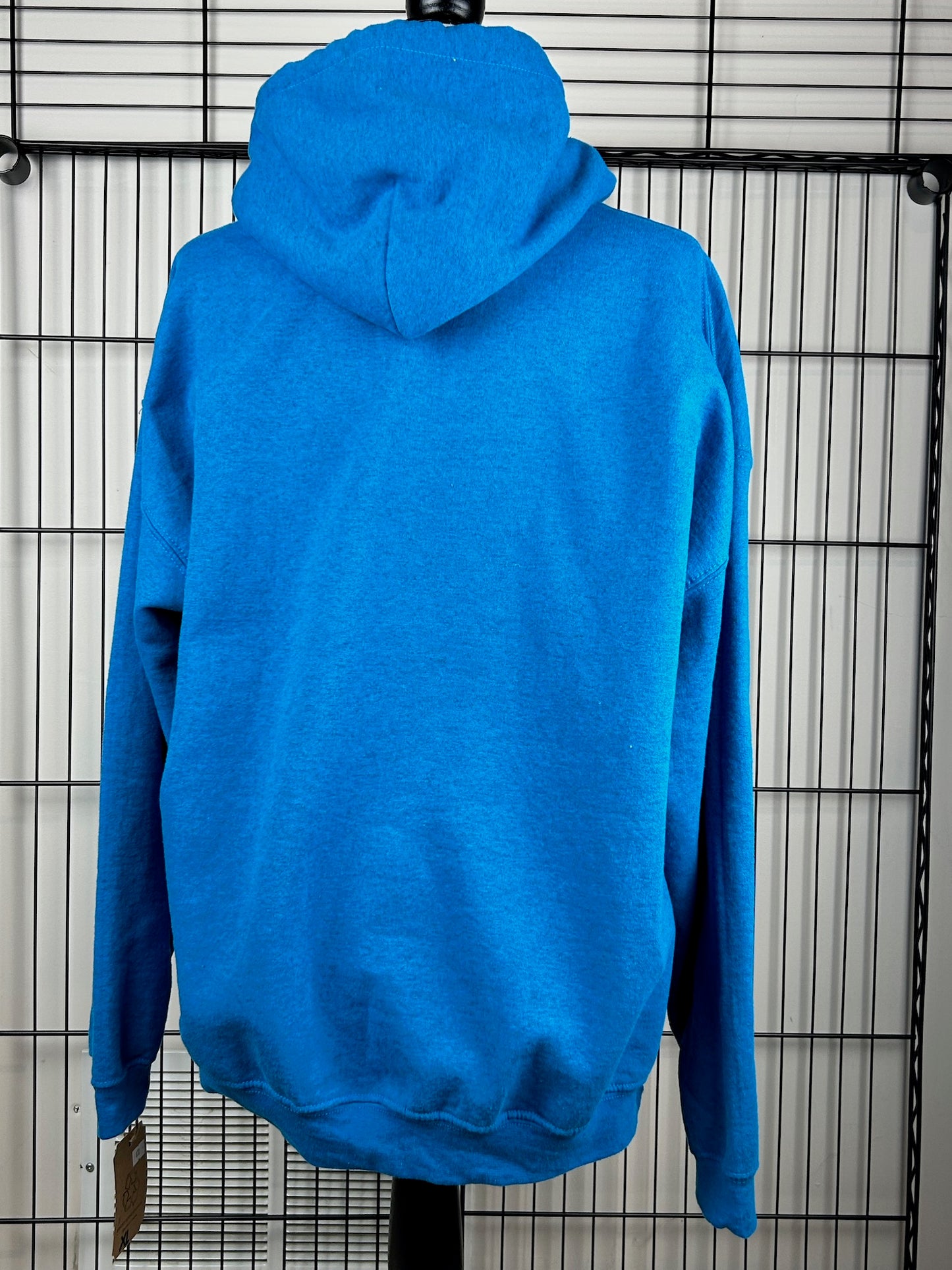 UPCYCLED SKULL HOODIE - SIZE XL