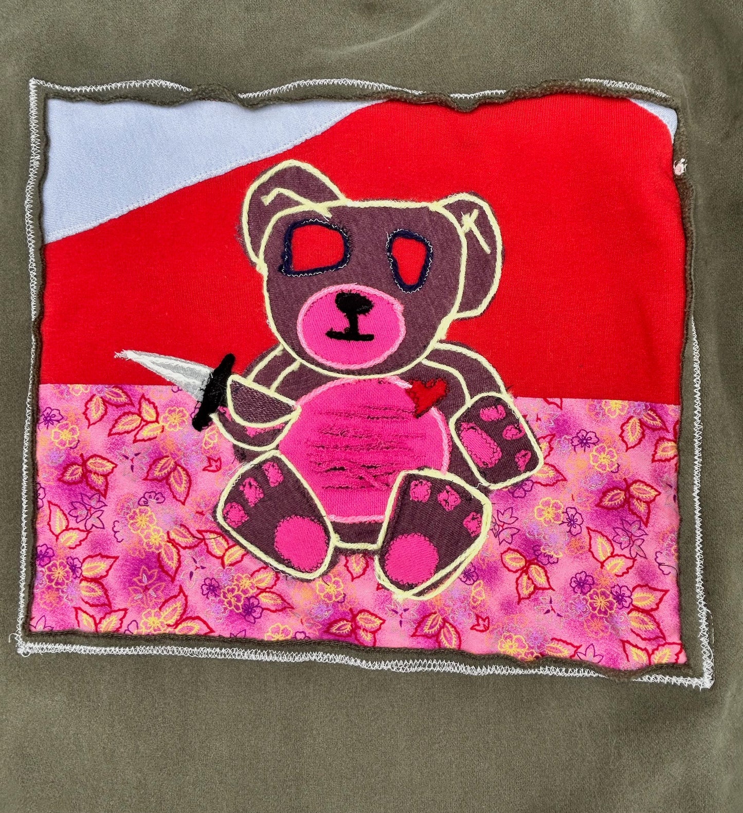 UPCYCLED KILLBEAR HOODIE - SIZE XL