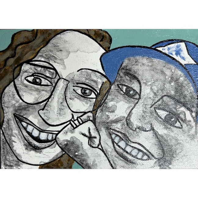BLIND CONTOUR PORTRAITS