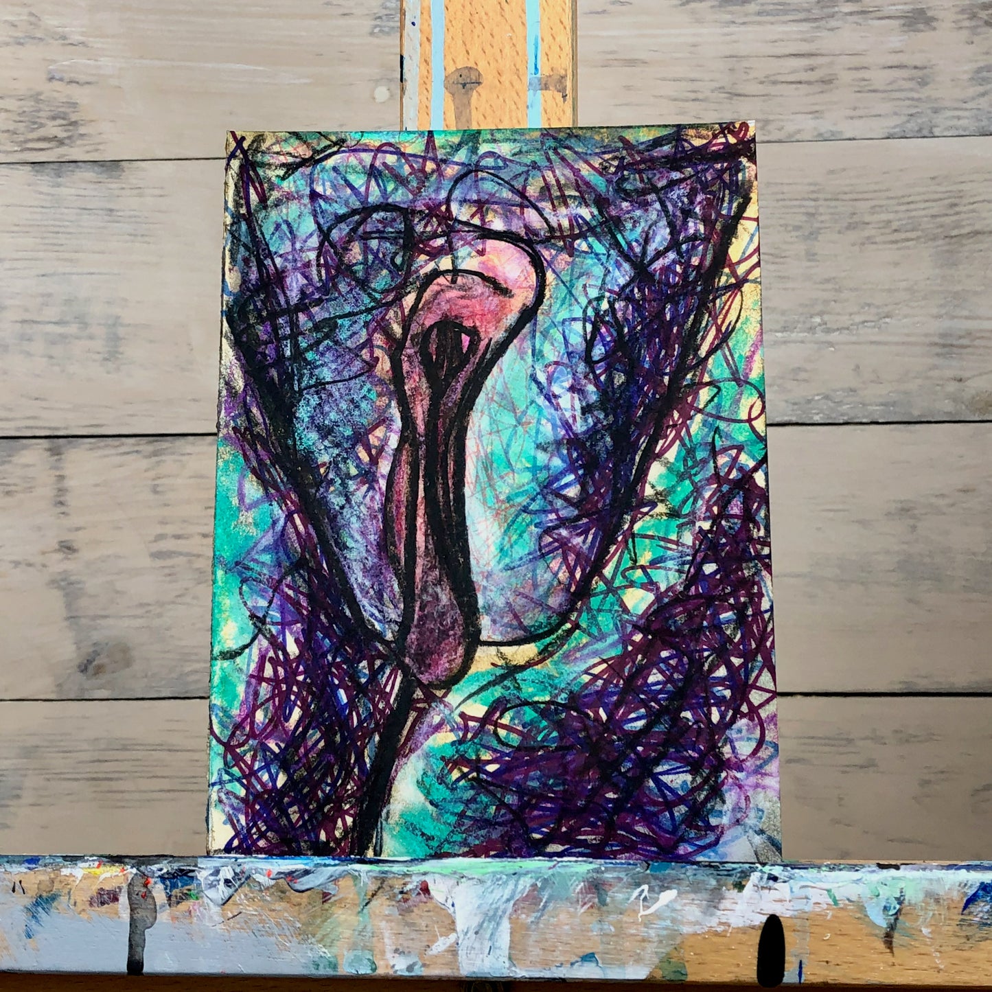 MARGIE - VULVA on PAPER 5X7"