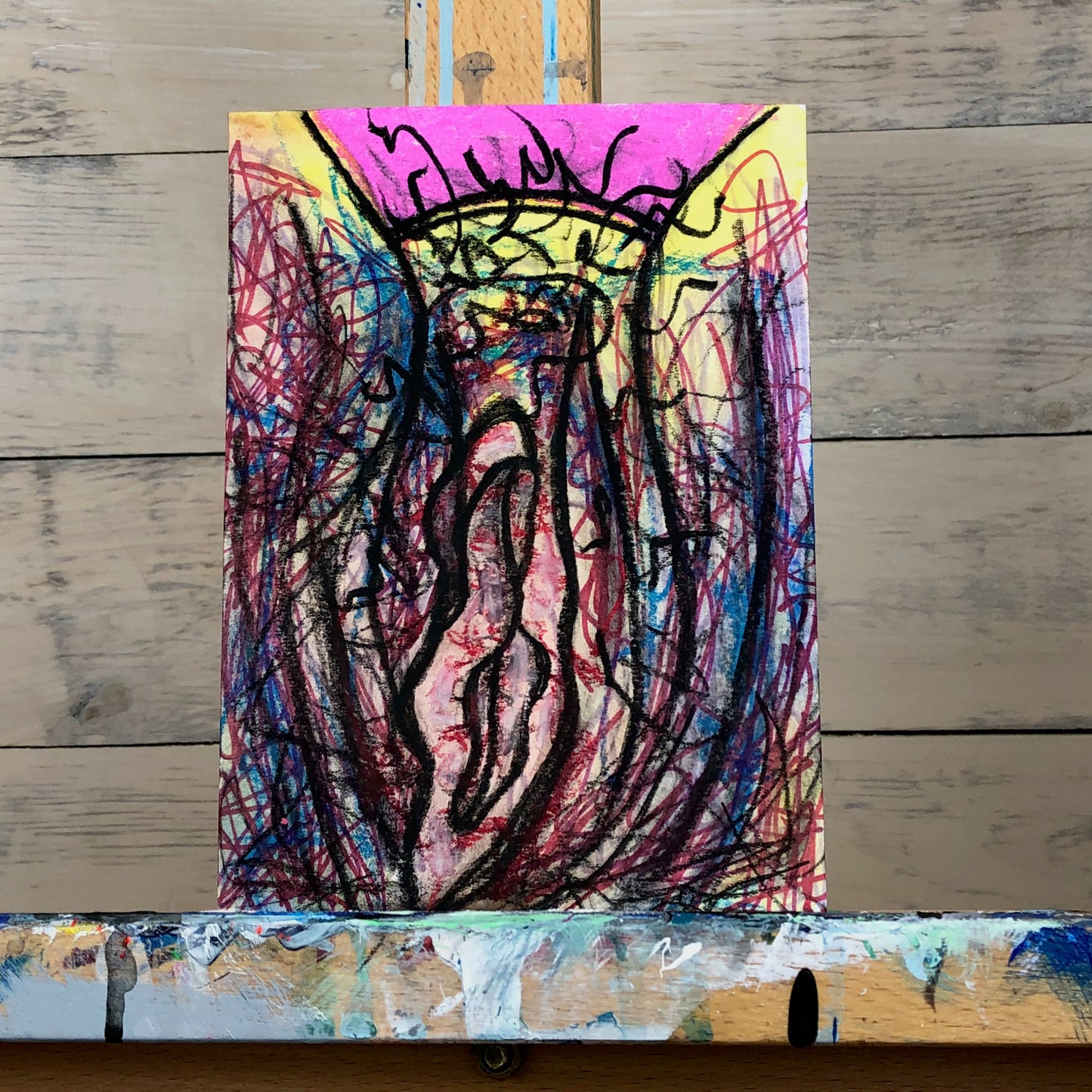 MACEY - VULVA on PAPER 5X7"