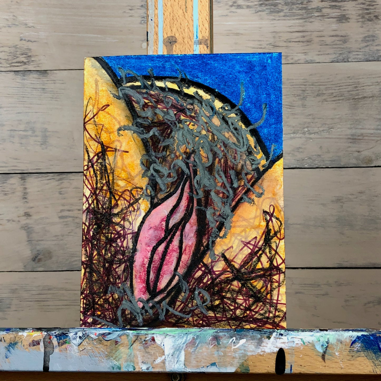 MAE - VULVA on PAPER 5X7"