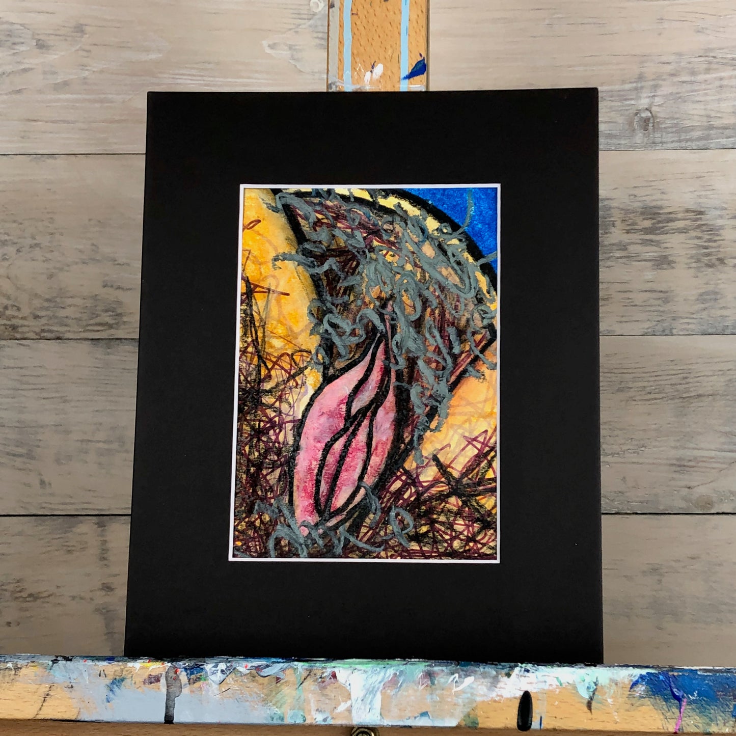 MAE - VULVA on PAPER 5X7"