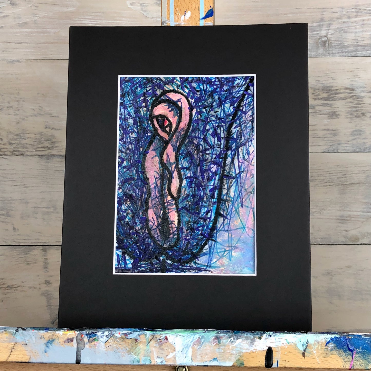 MAGGIE - VULVA on PAPER 5X7"