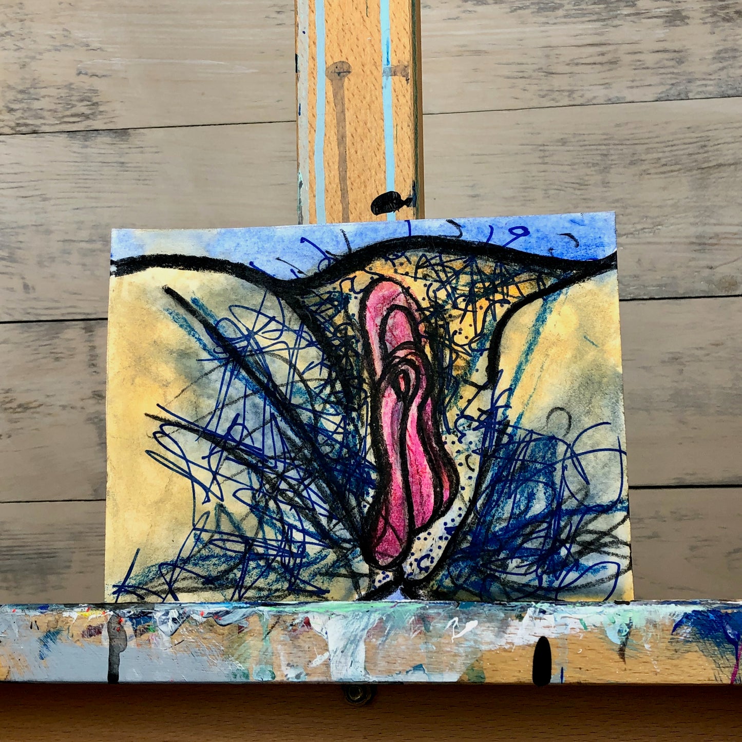 MIMI - VULVA on PAPER 7X5"
