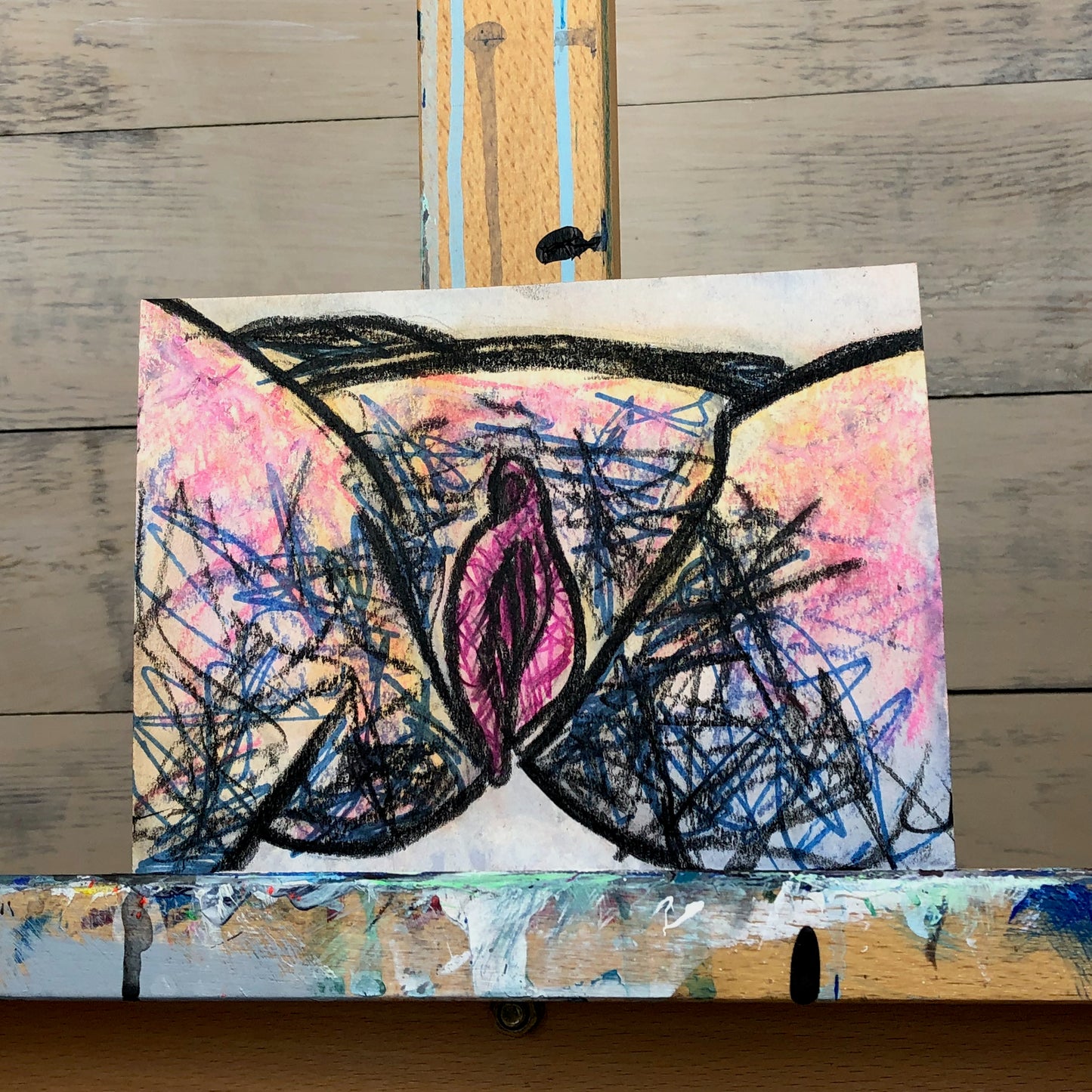 MIRIAM - VULVA on PAPER 7X5"