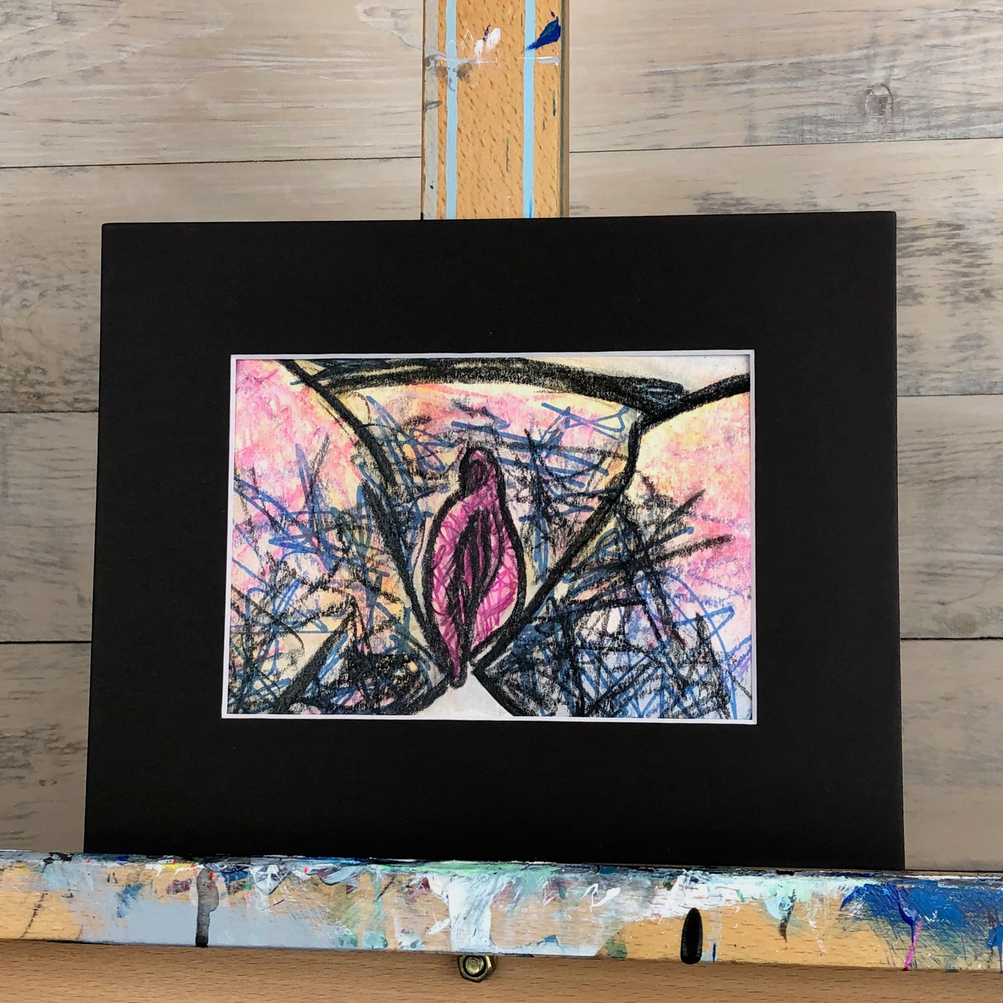 MIRIAM - VULVA on PAPER 7X5"