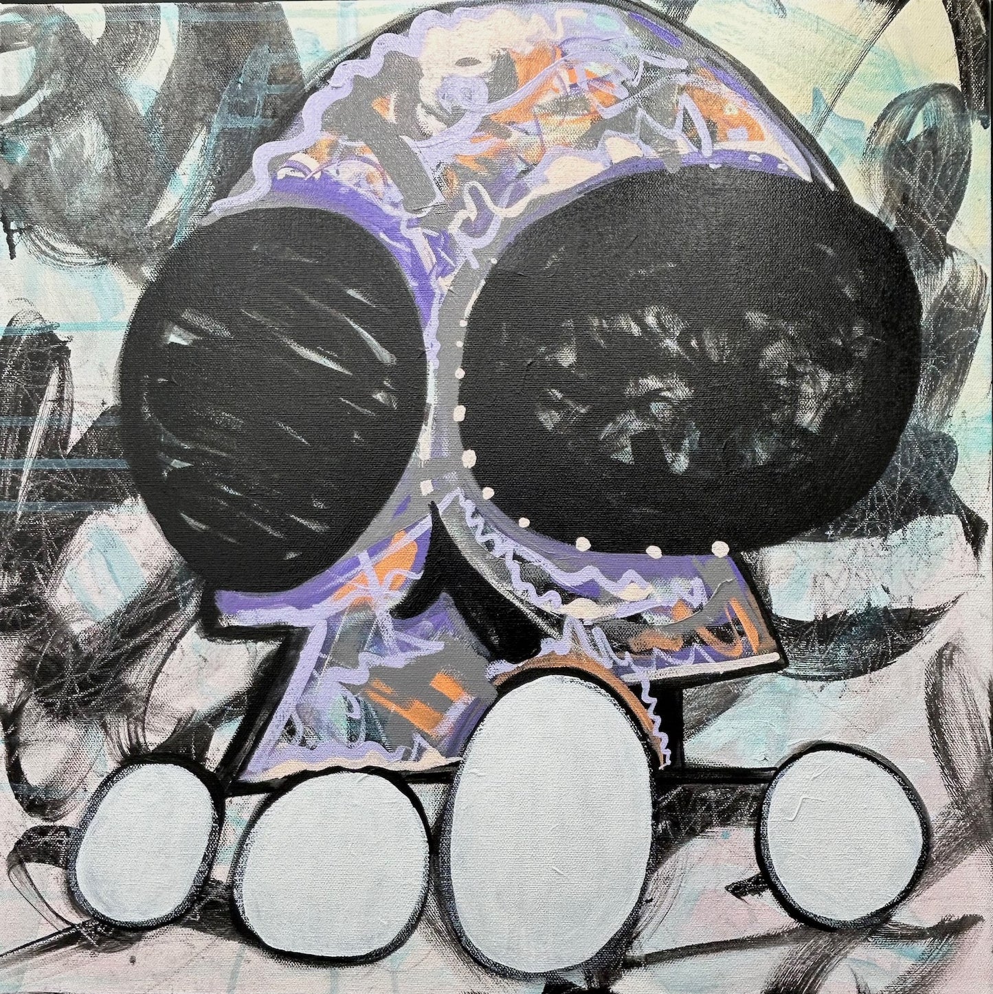 SKULL ART - HENRY