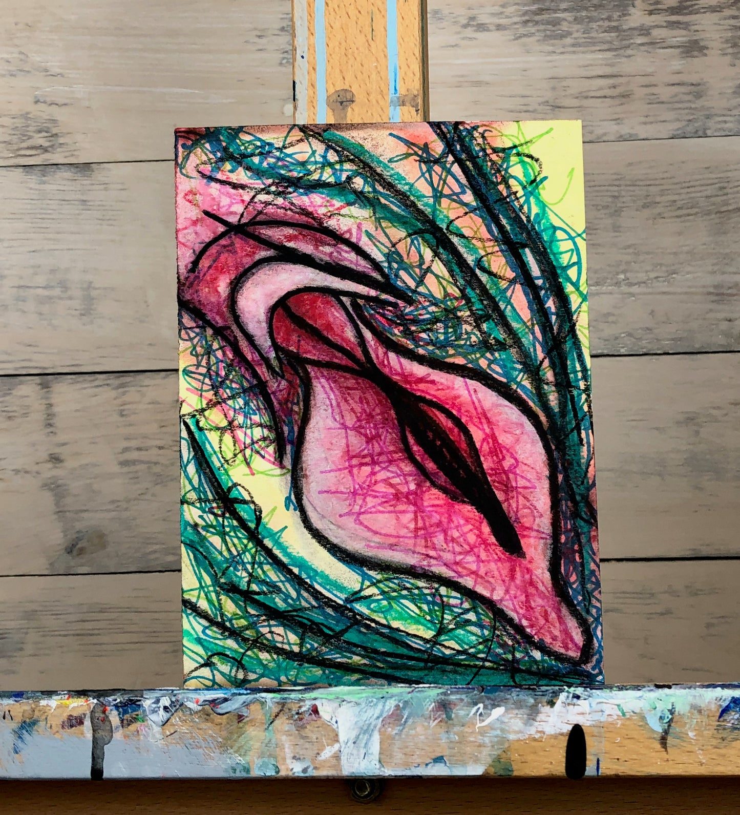 MARLEY - VULVA on PAPER 5X7"