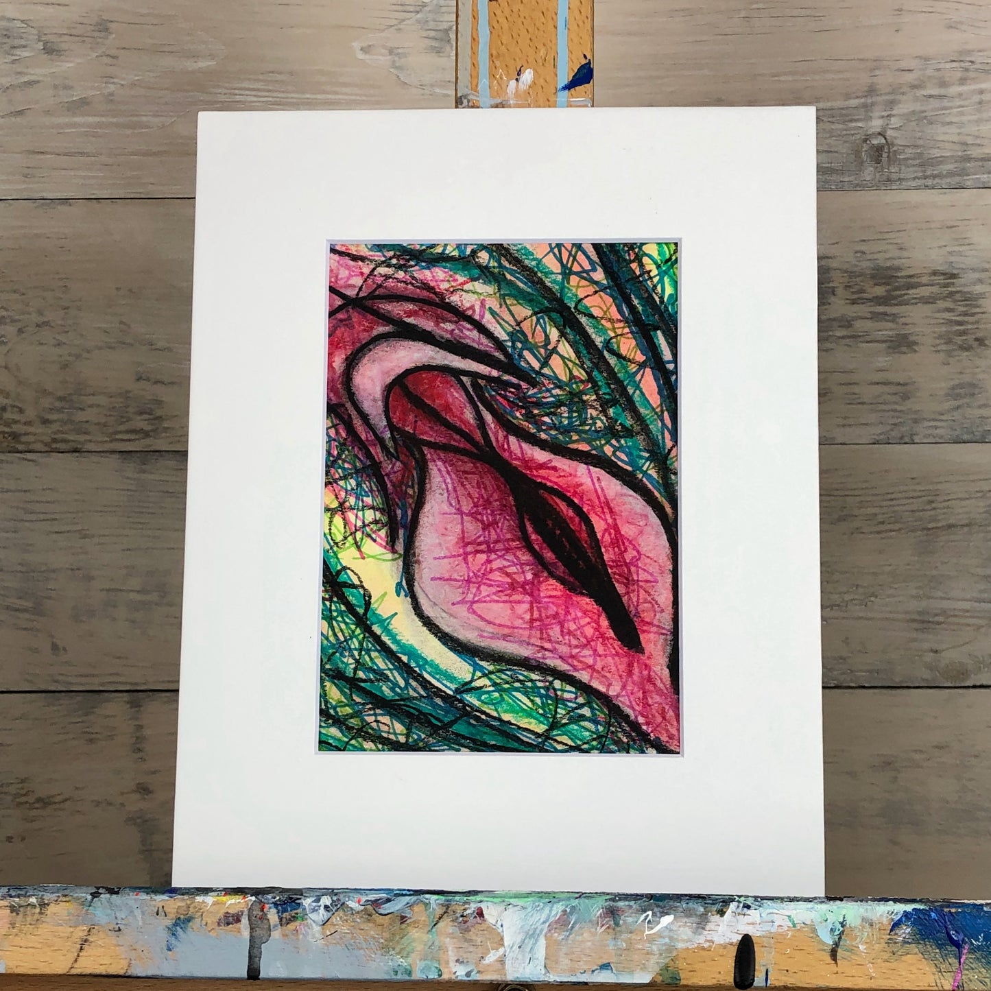 MARLEY - VULVA on PAPER 5X7"