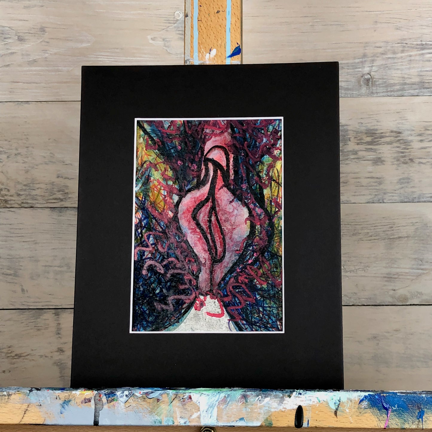 MADGE - VULVA on PAPER 5X7"