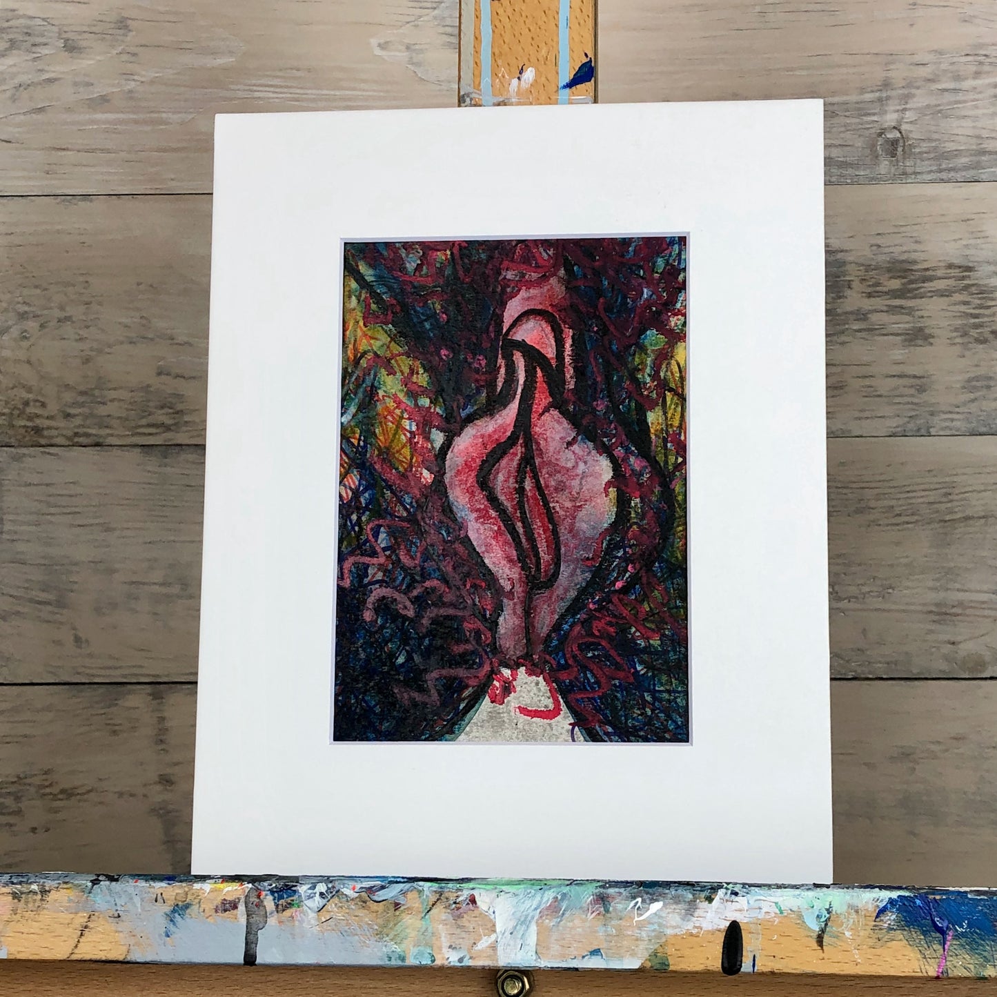 MADGE - VULVA on PAPER 5X7"