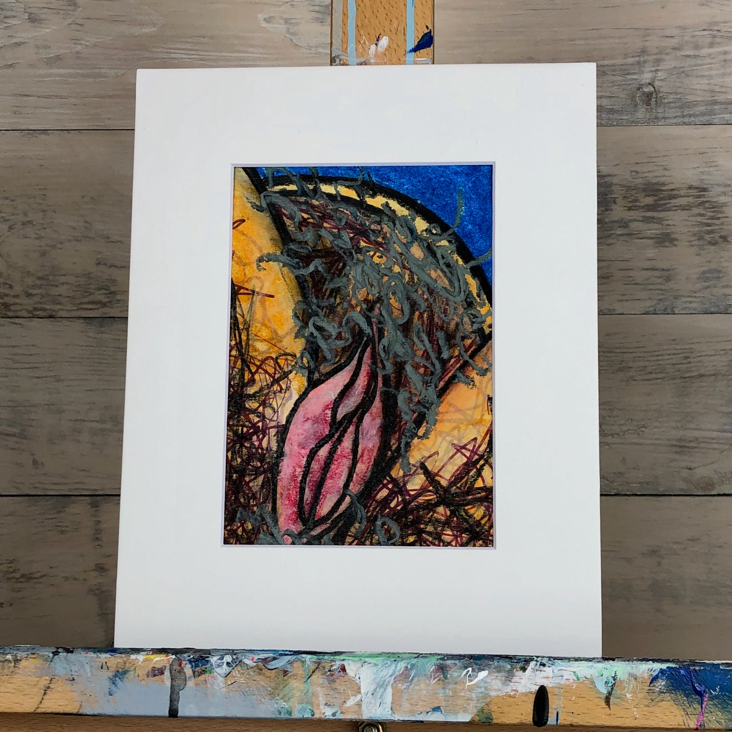 MAE - VULVA on PAPER 5X7"