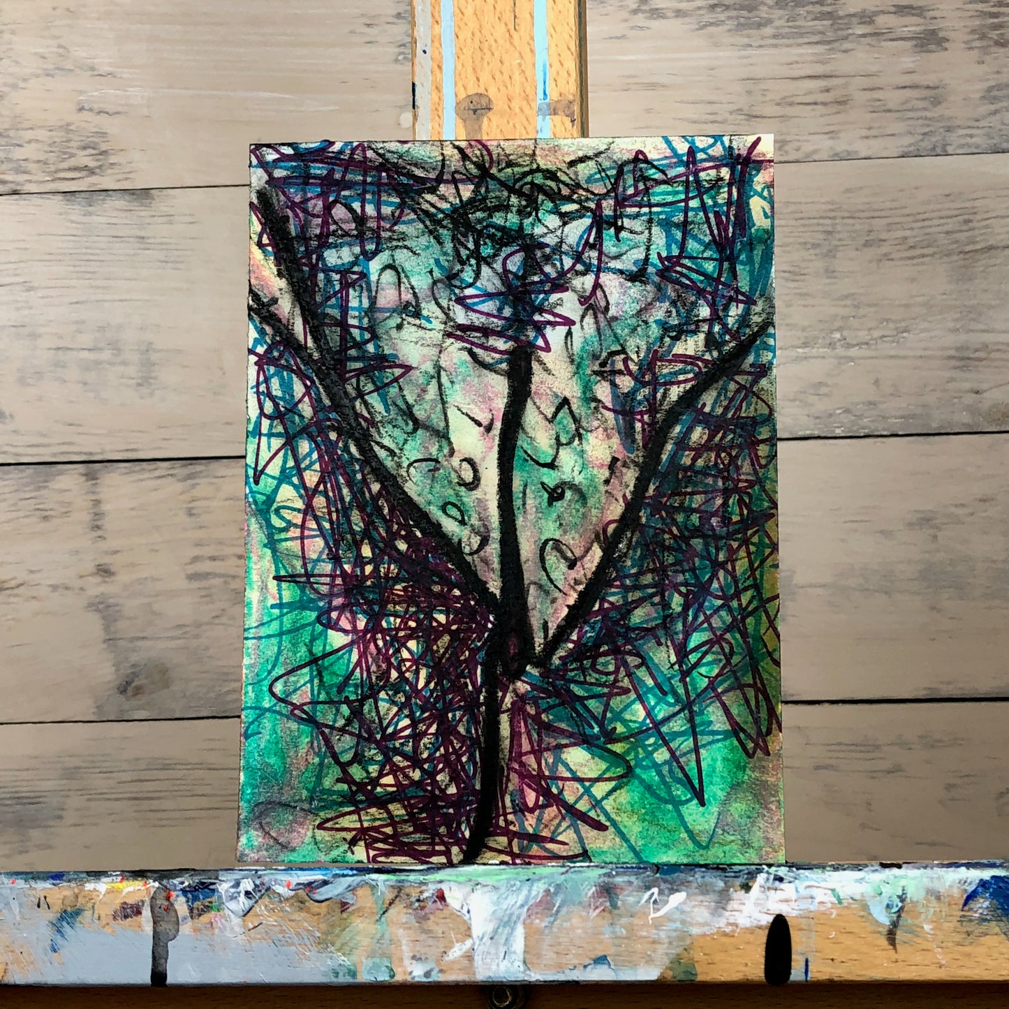 MAHAL - VULVA on PAPER 5X7"