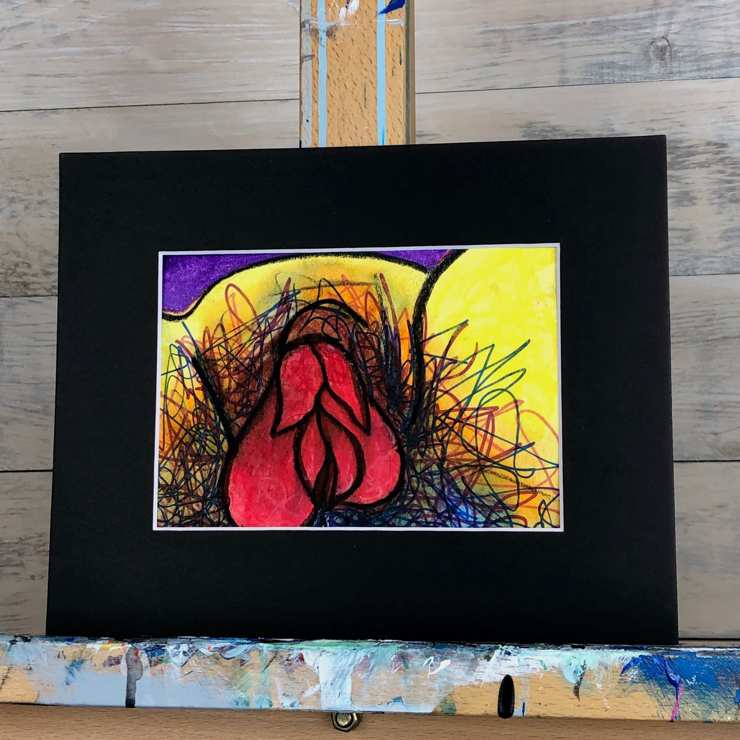 MICKI - VULVA on PAPER 7X5"